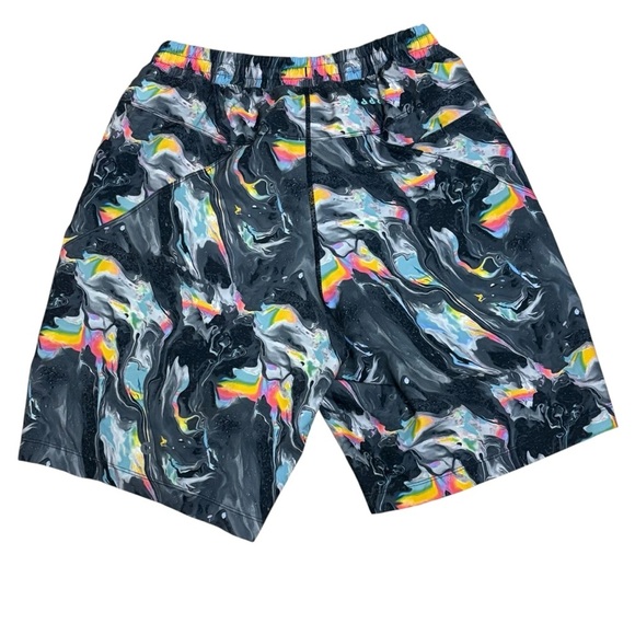 Birddogs Billy Wonkas Gym Shorts Lined 9" Elastic Waist Size Small Hybrid Short - Picture 2 of 8